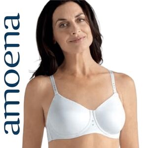 ⭐NWOT⭐ Amoena Molded Cup Bra Spacer Fabric Underwire with Convertible Straps